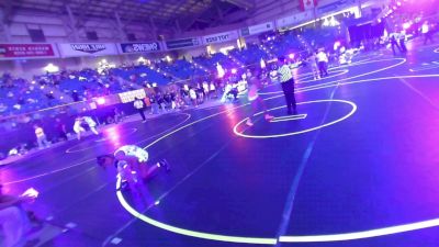 109 lbs Consi Of 16 #1 - Jasmine Brewer, Teller Takedown WC vs Braytlin Craft, Unattached