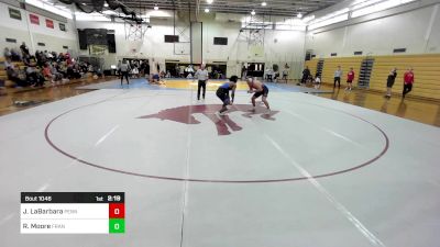 197F lbs Rr Rnd 3 - Josh LaBarbara, Penn vs Rj Moore, Franklin&Marshall