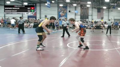 152 lbs Rr Rnd 3 - Stephen Whisler, BattleHawks vs Andrew Daley, Falcons Wrestling Club