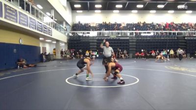 157 lbs Champ. Round 2 - Maxximus Martinez, Mt. San Antonio College vs Kolin De La Fuente, Sierra College