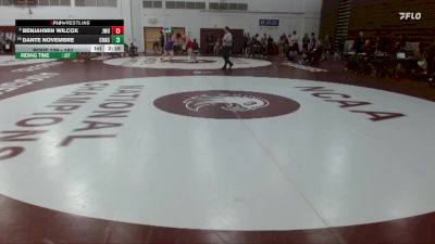197 lbs Cons. Round 1 - Dante Novembre, Concordia Moorhead vs Benjahmin Wilcox, Johnson & Wales