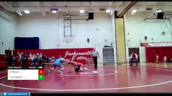 145 lbs Cons. Round 2 - Nicholas Hartley, Jerseyville (Jersey) vs Edwin Ponce, Alton (Sr.)