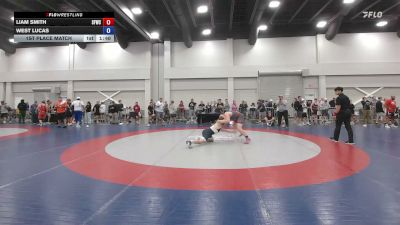 190 lbs 1st Place Match - Liam Smith, Sly Fox Wrestling Club vs West Lucas
