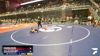 49 lbs Semifinal - Zander Enciso, Casper Wrestling Club vs Rhylee Goolsbey, Powell Wrestling Club