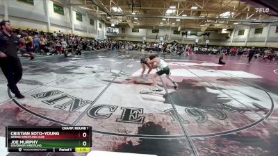 90 lbs Champ. Round 1 - Cristian Soto-Young, Gering Wrestling Club vs Joe Murphy, Governor Wrestling