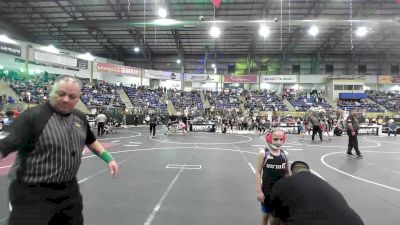 72 lbs Consolation - Delaney McGee, Fort Lupton vs Ariella Romero, Duran Elite