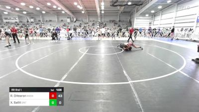 135 lbs Rr Rnd 1 - Riker OHearon, Mat Assassins Black vs Xyler Sallit, Grit Mat Club Blue