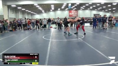 285 lbs Round 1 - Talen Looney, GWC vs Elan Catoe, Machine Shed Wrestling