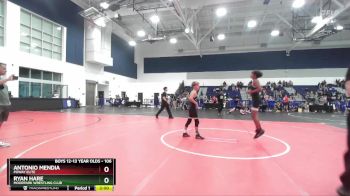 106 lbs Round 5 - Antonio Mendia, Poway Elite vs Ryan Hare, Moorpark Wrestling Club