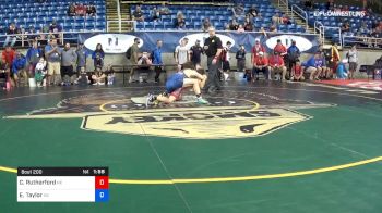 126 lbs Rnd Of 64 - Cody Rutherford, North Carolina vs Easton Taylor, Kansas