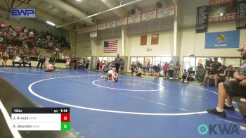 70 lbs Rr Rnd 3 - Jolynn Arnold, Sperry Wrestling Club vs Aurora Bearden, Skiatook Youth Wrestling