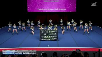 Cheer Passion Allstars - Black Diamonds [2026 L1 Senior - D2 - Small Wild Card] 2026 The D2 Summit