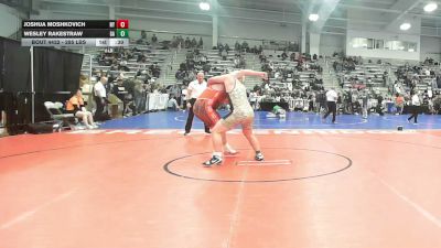 285 lbs Consi Of 16 #1 - Joshua Moshkovich, NY vs Wesley Rakestraw, GA