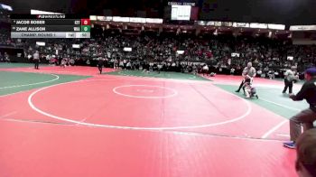 65 lbs Champ. Round 1 - Zane Allison, WKA2 vs Jacob Bober, KEY1