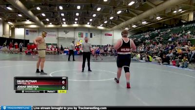 285 lbs Finals (8 Team) - Josiah Brezina, Aquinas Catholic vs Miles Putnam, Twin Loup