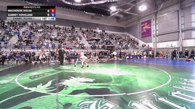 U15 Women - 46 lbs Champ. Round 1 - Mackenzie Dolan, ID vs Aubrey Hoveland, IA