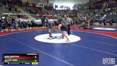 6A 215 lbs Quarterfinal - Jayton Jones, Bryant vs Alex Copestick, Fayetteville