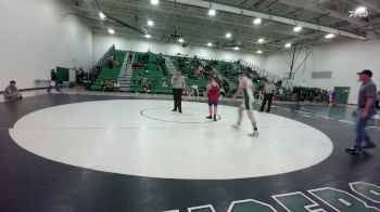 150 lbs 5th Place Match - Zachariah Hill, Evanston vs Trent Oakley, Lander Valley