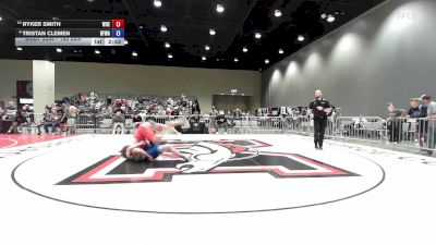 190 lbs Cons. Rd Of 16 - Ryker Smith, Western Okie Elite vs Tristan Clemen, Black Fox Wrestling Academy