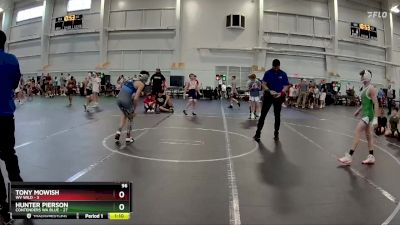 96 lbs Finals (2 Team) - Tony Mowish, WV Wild vs Hunter Pierson, Contenders WA Blue