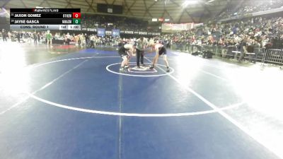 Boys 2A 175 lbs Cons. Round 1 - Jayse Gasca, North Mason vs Jaxon Gomez, Othello
