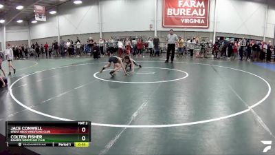 58 lbs Cons. Round 3 - Colten Fisher, Ranger Wrestling Club vs Jace Conwell, Great Neck Wrestling Club