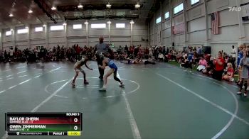 56 lbs Round 3 (8 Team) - Baylor OHern, Hammers Blue vs Owen Zimmerman, Killer Elite