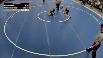 120 lbs Semis & 1st Wrestleback (8 Team) - Brody Pitner, North Platte vs Abdirahman Unle, Omaha Bryan