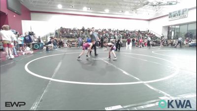 64 lbs Quarterfinal - Drew Lawson, Ponca City Wildcat Wrestling vs Kaycen Schiltz, Wolfpak Wrestling