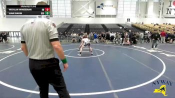 160 lbs Semifinal - Waylan Winseman, HF-L Wrestling vs Liam Dakin, Hyde Park Youth Wrestling Club