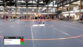 193-216 lbs Cons. Semi - Mason Randall, PSF Wrestling Academy vs Nolen Yeary, Olympia Wrestling