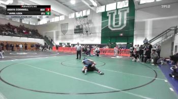 105 lbs Consolation 1st - Amaya Cornwell, Montclair vs Avril Loza, Upland