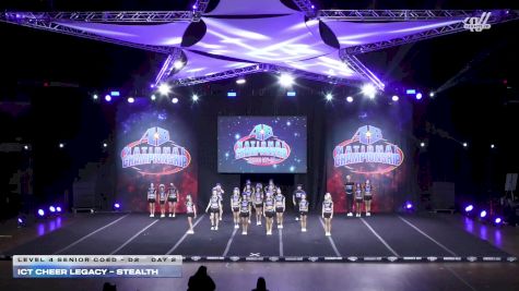 ICT Cheer Legacy - Stealth [2025 L4 Senior Coed - D2 Day 2] 2025 America's Best Grand Nationals
