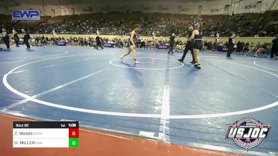 118 lbs Semifinal - Harley MILLER, Raw Wrestling Club vs Zaylyn Woods, Sisters On The Mat