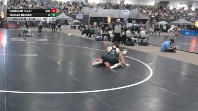 A 138 lbs Quarterfinal - Skylar Hedges, Fairview High School vs Zedediah Hulet, Anderson Co. High School