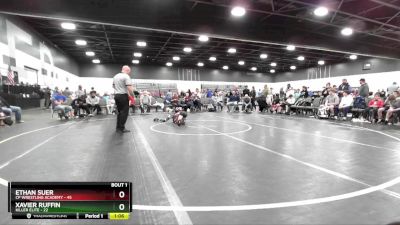 65 lbs Round 1 (8 Team) - Ethan Suer, CP Wrestling Academy vs Xavier Ruffin, Killer Elite