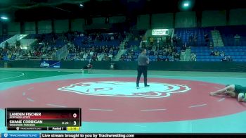 125 lbs Champ. Round 1 - Landen Fischer, Northern State vs Shane Corrigan, Wisconsin-Parkside