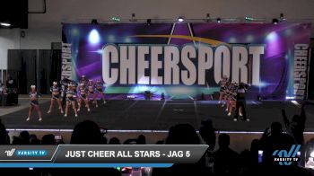 Just Cheer All Stars - Jag 5 [2022 L5 Senior Coed Day 1] 2022 CHEERSPORT Oaks Classic