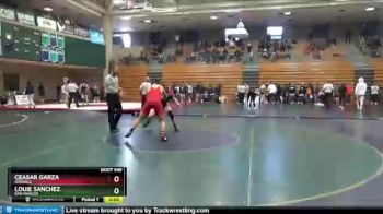 170 lbs Quarterfinal - Ceasar Garza, Oakdale vs Louie Sanchez, San Marcos