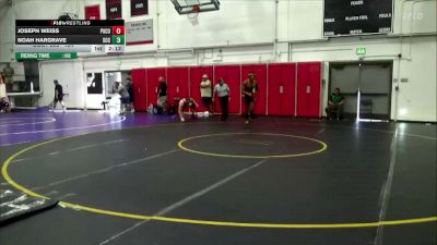 184 lbs Cons. Round 1 - Joseph Weiss, Palomar College vs Noah Hargrave, Sacramento City College