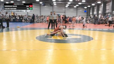 100 lbs Round 1 (9am Friday) - Calvin Kocher, PA Gold vs Kerrigan Davis, Terps Xpress