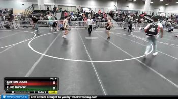 132 lbs Cons. Round 4 - Cotton Cosby, OK vs Luke Siwinski, IL