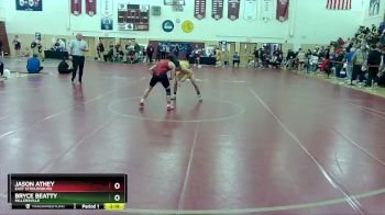 125 lbs Cons. Round 2 - Bryce Beatty, Millersville vs Jason Athey, East Stroudsburg