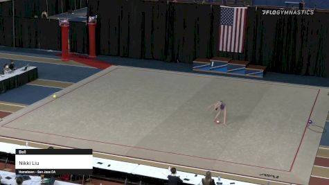 Nikki Liu - Ball - 2021 Rhythmic Elite Qualifier