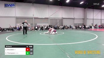 120 lbs Rr Rnd 6 - Cael Brubaker, Best Trained 14U vs Champ Thompson, Untouchables 14U Blue