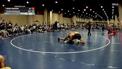 175 lbs Quarterfinal - Ethan Nicholas, Arkansas Regional Training Cen vs Wade Kersten, B.R.A.W.L