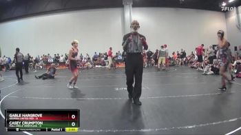 106 lbs Round 3 (6 Team) - Gable Hargrove, Georgia United Red vs Casey Crumpton, Full Circle Wrestling