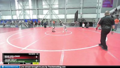 53 lbs Semifinal - Asher Kelly, Sumner Panthers Jr. Wrestling vs Bear Holloway, Mat Demon WC