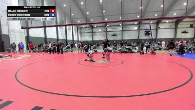 3rd Place Match - Lillie VanSiegman, Pioneer Grappling Academy vs Lily Groundwater, Pioneer Grappling Academy