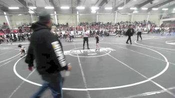 57 lbs Rr Rnd 1 - Emmitt Zelaya, Sierra Grande Panthers vs Nico Lopez, Black Fox Wrestling Academy